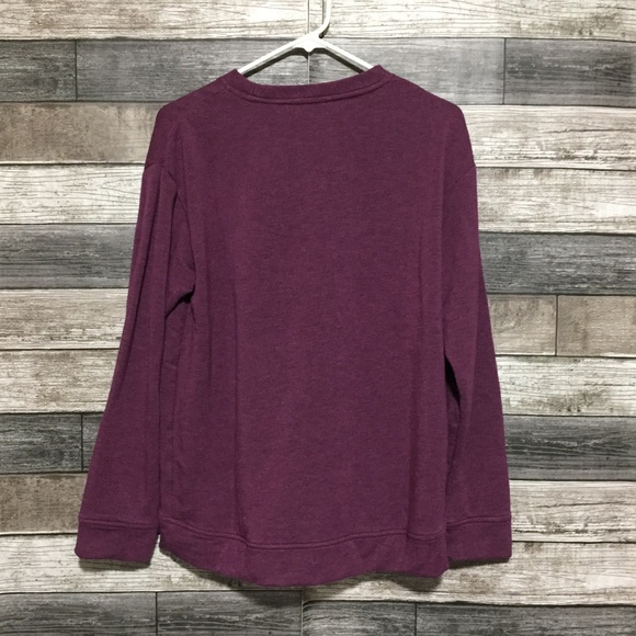 Orvis Classic Collection Sweatshirt Women’s S Purple Pullover Soft Modal Blend - Picture 4 of 8